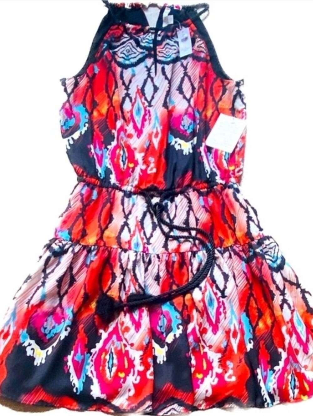 Boston Proper Ikat Tribal Mix Dress